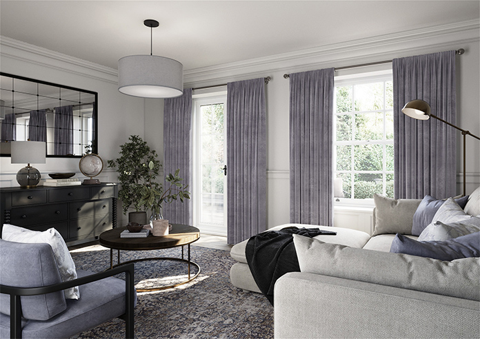Premier Velvet (Thermal Blackout), Silver Thistle - Made to Measure Curtains - Image 7